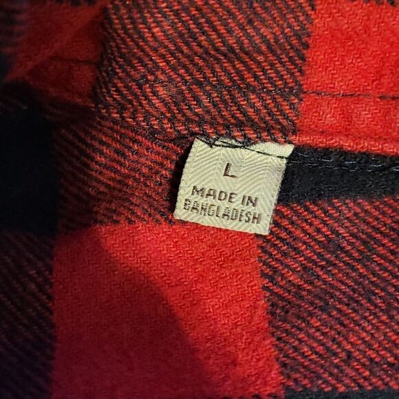 Jachs plaid mens Shacket - Picture 5 of 7